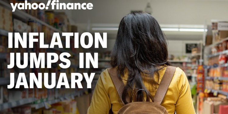 Stocks drop following hotter than expected inflation report in January Stocks drop following hotter than expected inflation report in January