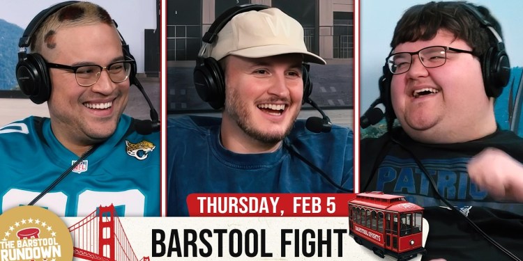 Huge Fight Breaks Out Between Barstool Employees – Barstool Rundown – February 5th, 2026 Huge Fight Breaks Out Between Barstool Employees – Barstool Rundown – February 5th, 2026