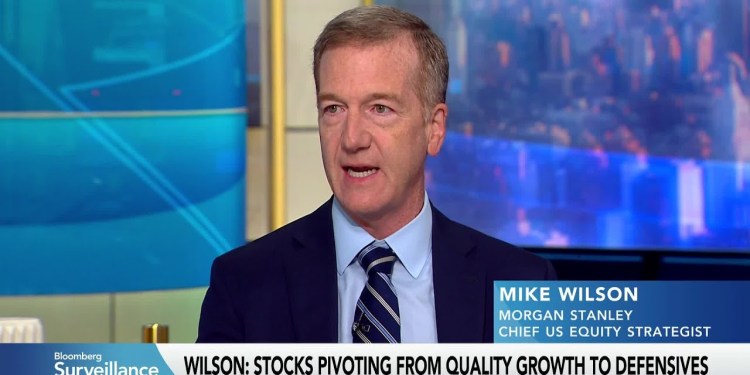 Stock Market Taking Cues From Bonds: Morgan Stanley’s Wilson Stock Market Taking Cues From Bonds: Morgan Stanley’s Wilson