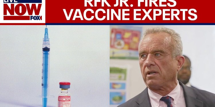 RFK Jr. removes entire CDC vaccine panel RFK Jr. removes entire CDC vaccine panel