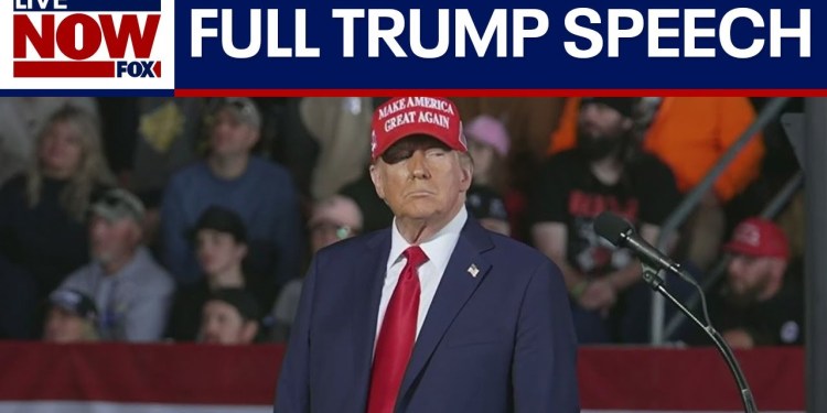 FULL SPEECH: Trump speaks in battleground Wisconsin  | LiveNOW from FOX FULL SPEECH: Trump speaks in battleground Wisconsin  | LiveNOW from FOX