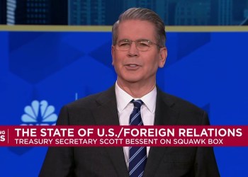 Watch CNBC’s full interview with U.S. Treasury Secretary Scott Bessent Watch CNBC’s full interview with U.S. Treasury Secretary Scott Bessent