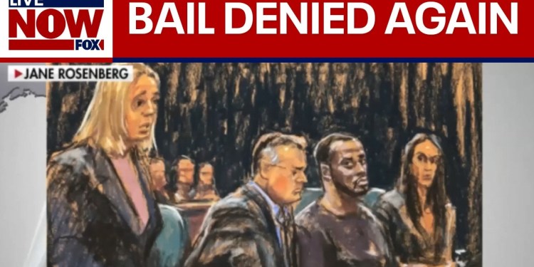 Sean ‘Diddy’ Combs bail denied again, will remain in jail | LiveNOW from FOX Sean ‘Diddy’ Combs bail denied again, will remain in jail | LiveNOW from FOX