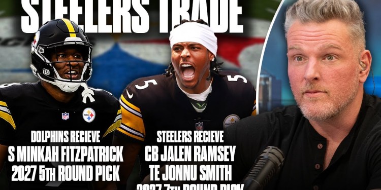 Steelers Continue Signing Veteran Talent, Trade For Jalen Ramsey & Jonnu Smith | Pat McAfee Show Steelers Continue Signing Veteran Talent, Trade For Jalen Ramsey & Jonnu Smith | Pat McAfee Show