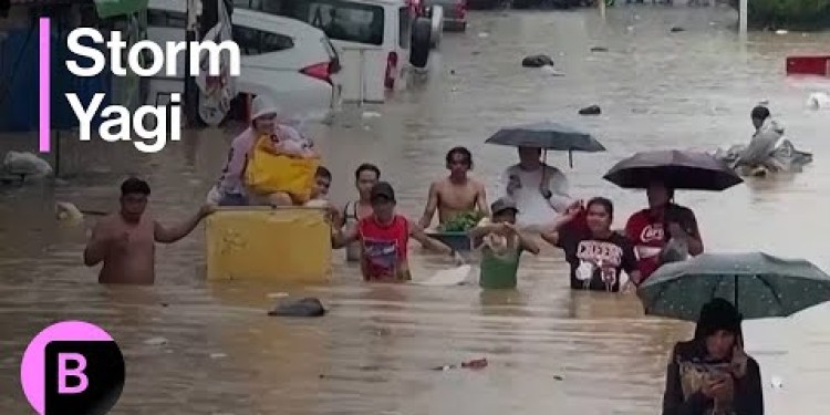 Storm Yagi Floods Some Areas of Northern Philippines Storm Yagi Floods Some Areas of Northern Philippines