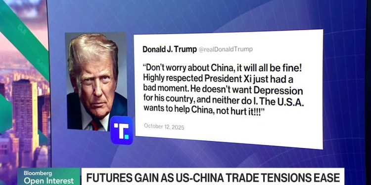 Trump Tries to Tone Down Trade Tensions With China Trump Tries to Tone Down Trade Tensions With China