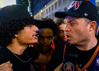 Knicks Fans Go Wild In NYC Streets After Advancing To Conference Finals Knicks Fans Go Wild In NYC Streets After Advancing To Conference Finals