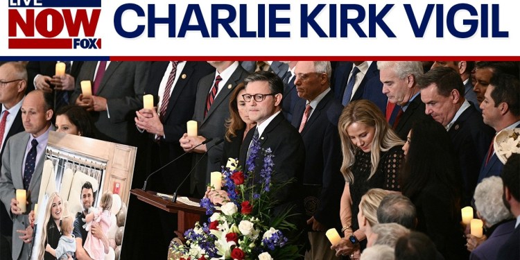 Lawmakers hold vigil for Charlie Kirk on Capitol Hill Lawmakers hold vigil for Charlie Kirk on Capitol Hill