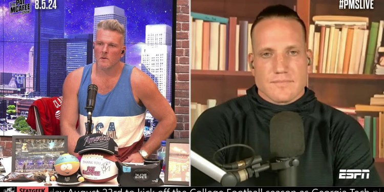 The Pat McAfee Show Live | Monday August 5th, 2024 The Pat McAfee Show Live | Monday August 5th, 2024