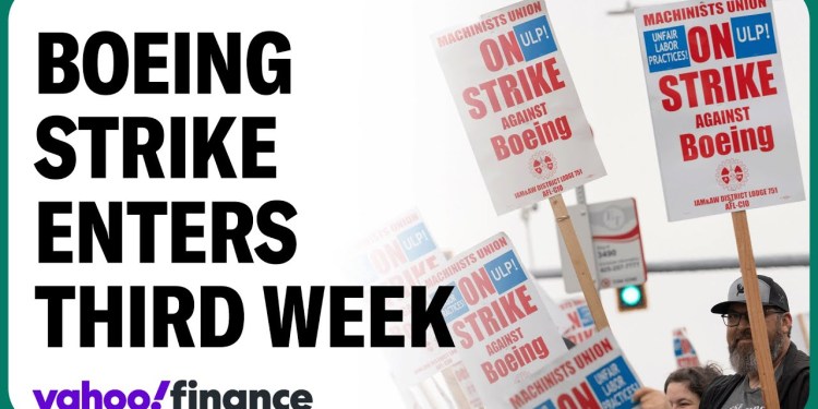 Boeing strike enters third week Boeing strike enters third week