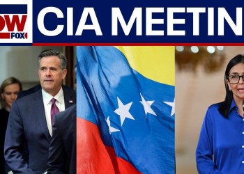 CIA Director meets with Venezuela interim leader Delcy Rodriguez CIA Director meets with Venezuela interim leader Delcy Rodriguez