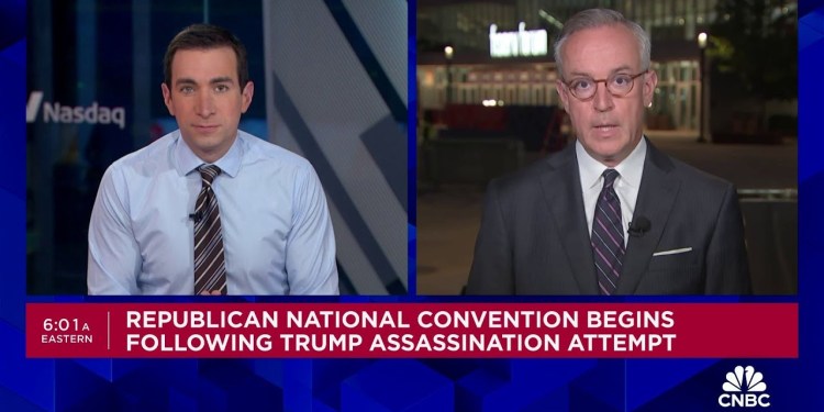 Republican National Convention begins following Trump assassination attempt Republican National Convention begins following Trump assassination attempt