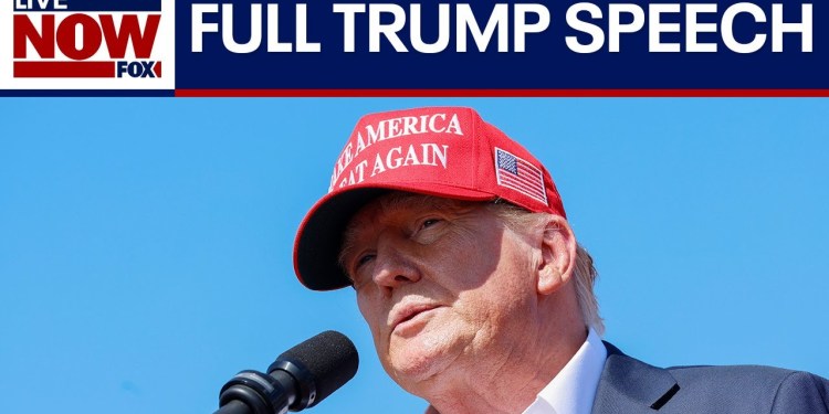 FULL SPEECH: Trump rallies in battleground North Carolina | LiveNOW from FOX FULL SPEECH: Trump rallies in battleground North Carolina | LiveNOW from FOX