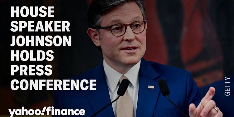 House Speaker Johnson holds a news conference on day 41 of shutdown House Speaker Johnson holds a news conference on day 41 of shutdown