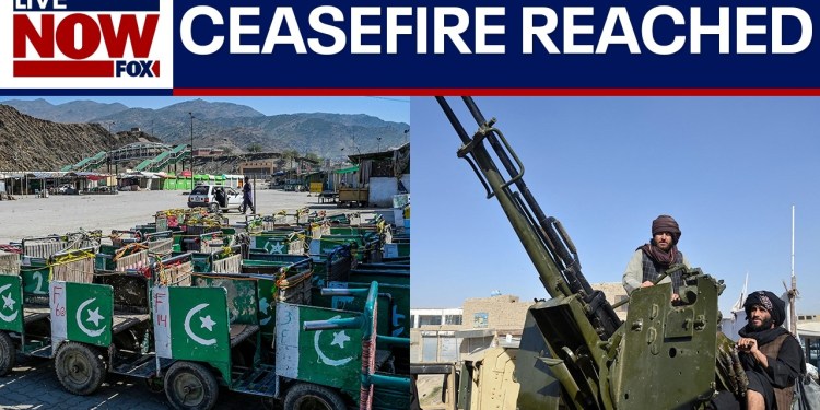 Pakistan’s government and Afghanistan’s Taliban agree to ceasefire Pakistan’s government and Afghanistan’s Taliban agree to ceasefire