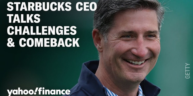 Starbucks CEO: ‘Choices made before me really set us back’ Starbucks CEO: ‘Choices made before me really set us back’