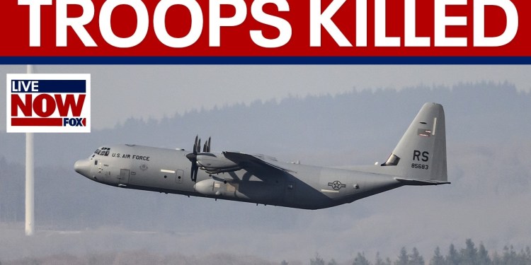 BREAKING: 4 US service members killed in aircraft crash in Iraq BREAKING: 4 US service members killed in aircraft crash in Iraq