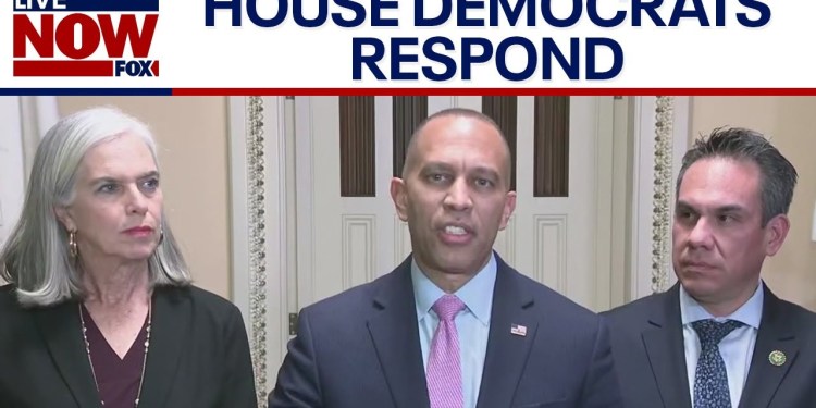 House Democrats respond to Trump after GOP scraps spending bill | LiveNOW from FOX House Democrats respond to Trump after GOP scraps spending bill | LiveNOW from FOX