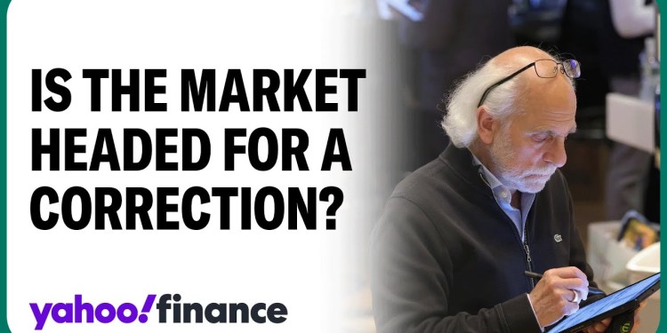 A market correction is ‘in the cards’: Strategist A market correction is ‘in the cards’: Strategist
