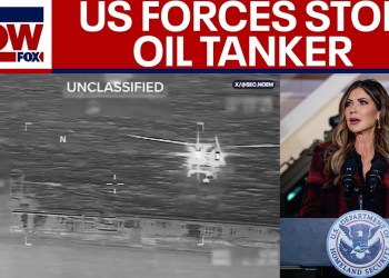 U.S. forces stop oil tanker off the coast of Venezuela U.S. forces stop oil tanker off the coast of Venezuela