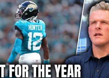 Travis Hunter’s Rookie Season Over, Suffered LCL Injury In Bye Week Practice?! | Pat McAfee Show Travis Hunter’s Rookie Season Over, Suffered LCL Injury In Bye Week Practice?! | Pat McAfee Show