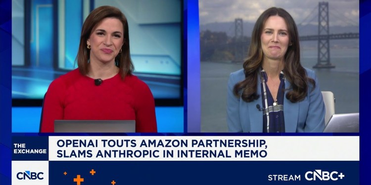 OpenAI memo touts Amazon partnership OpenAI memo touts Amazon partnership