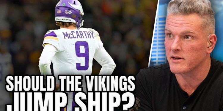 Should The Vikings Give Up On JJ McCarthy? | Pat McAfee Show Should The Vikings Give Up On JJ McCarthy? | Pat McAfee Show