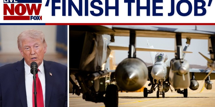 Iran war: US forces will ‘finish the job,’ Trump says Iran war: US forces will ‘finish the job,’ Trump says