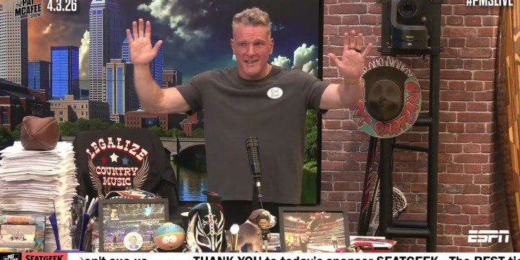 The Pat McAfee Show Live | Friday April 3rd 2026 The Pat McAfee Show Live | Friday April 3rd 2026