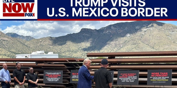 FULL REMARKS: Trump visits border, SLAMS ‘Border Czar’ Kamala Harris | LiveNOW from FOX FULL REMARKS: Trump visits border, SLAMS ‘Border Czar’ Kamala Harris | LiveNOW from FOX