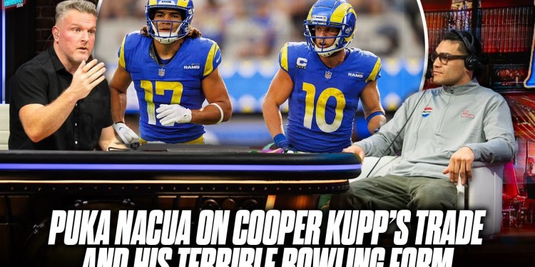 Puka Nacua’s Reacts To Cooper Kupp Traded; Lies About His Bowling Skill | Pat McAfee Show Puka Nacua’s Reacts To Cooper Kupp Traded; Lies About His Bowling Skill | Pat McAfee Show