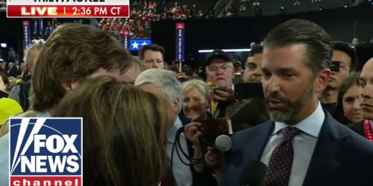 Donald Trump, Jr. on father surviving assassination attempt: It was ‘truly divine intervention’ Donald Trump, Jr. on father surviving assassination attempt: It was ‘truly divine intervention’