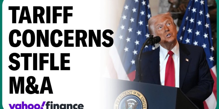 Trump tariff concerns stifle M&A in January Trump tariff concerns stifle M&A in January