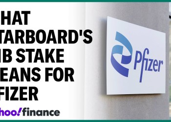 Starboard Value takes up billion stake in Pfizer: WSJ Starboard Value takes up billion stake in Pfizer: WSJ