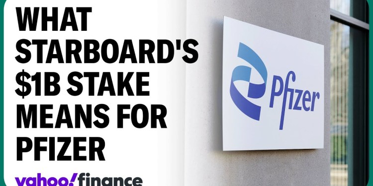Starboard Value takes up billion stake in Pfizer: WSJ Starboard Value takes up billion stake in Pfizer: WSJ