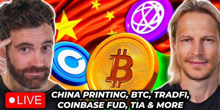 Crypto News: Bitcoin, China Pumping, Coinbase FUD, TIA, ENA & More! Crypto News: Bitcoin, China Pumping, Coinbase FUD, TIA, ENA & More!
