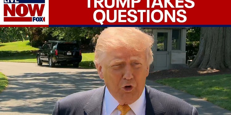 President Trump speaks before departing for China President Trump speaks before departing for China