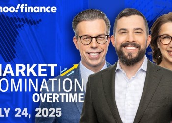 S&P 500, Nasdaq notch record closes, President Trump tours Federal Reserve with Fed Chair Powell S&P 500, Nasdaq notch record closes, President Trump tours Federal Reserve with Fed Chair Powell