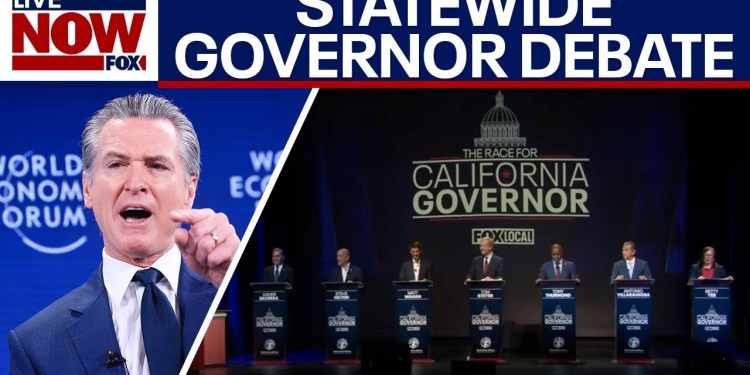 California governor candidates clash in first statewide debate California governor candidates clash in first statewide debate