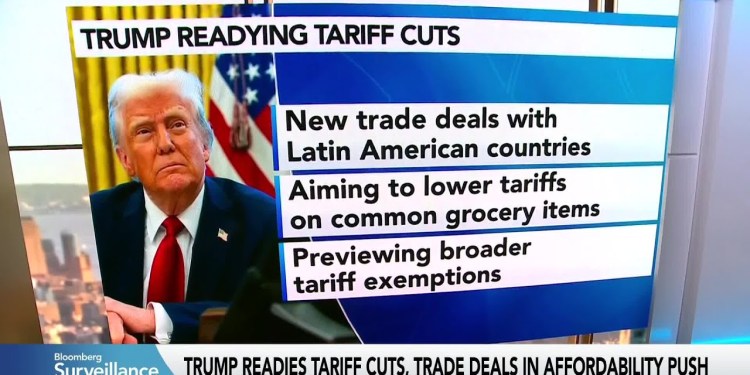 Trump to Cut Tariffs to Lower Food Prices Trump to Cut Tariffs to Lower Food Prices