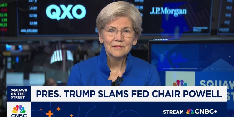 Watch CNBC’s full interview with Senator Elizabeth Warren Watch CNBC’s full interview with Senator Elizabeth Warren