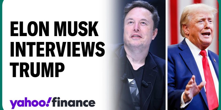 Elon Musk interviews former President Trump: Elon Musk interviews former President Trump: