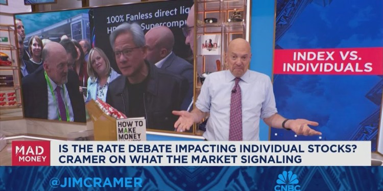 Jim Cramer weighs following indices vs. individual stocks Jim Cramer weighs following indices vs. individual stocks
