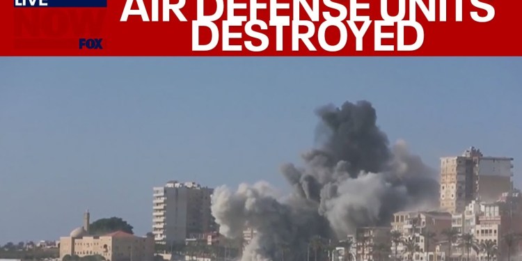 RPT: Israeli airstrike destroys Iran’s air defense units | LiveNOW from FOX RPT: Israeli airstrike destroys Iran’s air defense units | LiveNOW from FOX