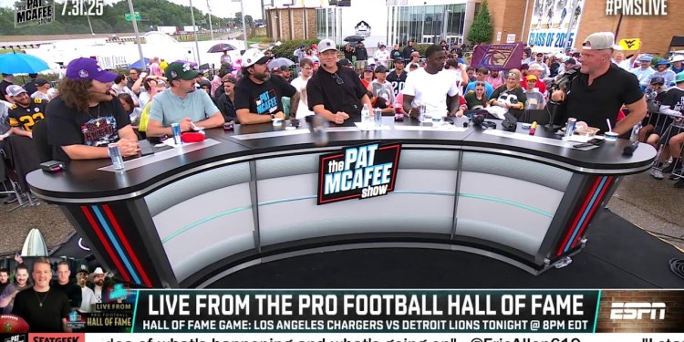 The Pat McAfee Show Live From The Pro Football Hall Of Fame | Thursday July 31st 2025 The Pat McAfee Show Live From The Pro Football Hall Of Fame | Thursday July 31st 2025