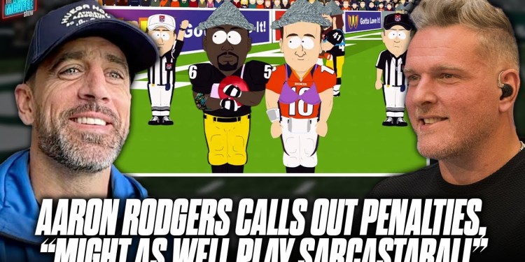Aaron Rodgers Calls Out Officials, “We Might As Well Play SarcastaBall” | Pat McAfee Show Aaron Rodgers Calls Out Officials, “We Might As Well Play SarcastaBall” | Pat McAfee Show