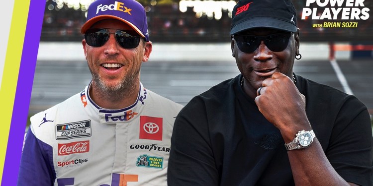 What Denny Hamlin learned from Michael Jordan What Denny Hamlin learned from Michael Jordan