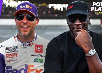 What Denny Hamlin learned from Michael Jordan What Denny Hamlin learned from Michael Jordan
