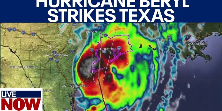 Hurricane Beryl makes landfall in Texas with life-threatening storm surge | LiveNOW from FOX Hurricane Beryl makes landfall in Texas with life-threatening storm surge | LiveNOW from FOX