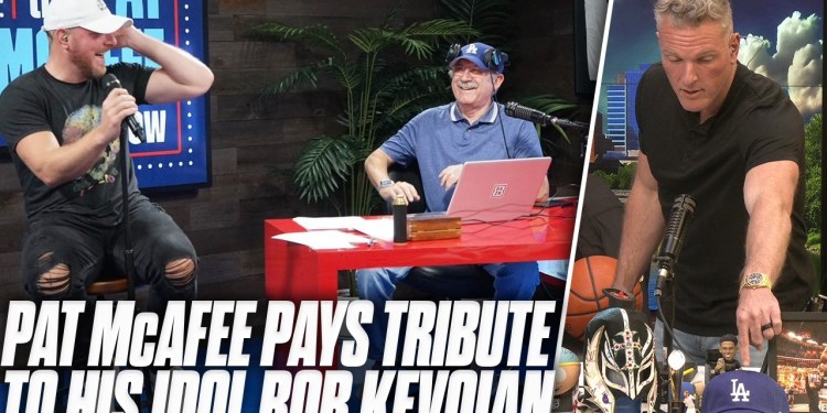 Pat McAfee Pays Tribute To His Idol, Radio Legend, Bob Kevoian Pat McAfee Pays Tribute To His Idol, Radio Legend, Bob Kevoian